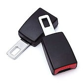 baratos Capas para bancos de automóveis-Buchas de alarme de clipe de cinto de segurança de carro para assentos de carro fivelas de cinto de segurança universal ajustável extensor de cinto de segurança auto plugs de cinto de segurança de