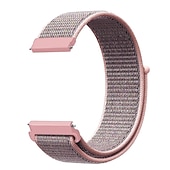 זול רצועות שעונים של Garmin-צפו בנד ל גרמין Forerunner 265 255 Active 5 Venu 3 2 Plus Vivoactive 4 3 Vivomove Sport Approach S42 S40 20mm 22mm ניילון תַחֲלִיף רצועה 20mm 22mm לולאת ספורט צמיד