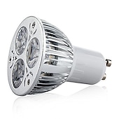 abordables Spots LED-10pcs 6 w spot led 400 lm gu10 e26 / e27 3 perles led haute puissance led décoratif blanc chaud blanc froid 85-265 v
