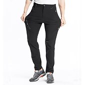 cheap Trousers &amp; Shorts-Men&#039;s Hiking Pants Trousers Summer Outdoor Regular Fit Waterproof Breathable Quick Dry Stretchy Pants / Trousers Bottoms Elastic Waist Dark Grey Black Elastane Camping / Hiking Hunting Fishing M L XL