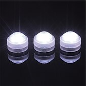 cheap Underwater Lights-12pcs Underwater Submersible LED Pool Light Waterproof with Remote Control for Bath Tub Vase Aquarium Party Wedding Decor Battery Operated