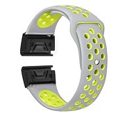 abordables Correas de reloj Garmin-Ver Banda para Garmin Enfoque S62 MARQ Descent G1 Aproximación S60 Fenix 7 Sapphire Solar / 6 Pro / 5 Plus Silicona Reemplazo Correa Ajuste rápido 22 mm Transpirable Correa Deportiva Pulsera