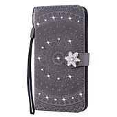 economico Altre cover per cellulari-telefono Custodia Per Huawei P30/P30 Pro P20 P20 Pro Porta carte di credito Decorazioni in rilievo Fantasia / disegno Flip magnetico Glitterato pelle sintetica