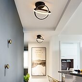 お買い得  シーリングライト-2ライト円形LEDシーリングライトクリエイティブシーリングライトサークル交差点子供用ルームライト