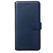 cheap Other Phone Case-Case For Huawei P smart Plus 2019 P smart 2019 Phone Case PU Leather Material Solid Color Pattern Phone Case for Huawei P smart Plus P smart P30 Lite P20 Lite