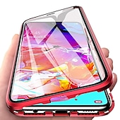 cheap Samsung Cases-Phone Case For Samsung Galaxy S24 S23 S22 S21 S20 Plus Ultra A54 A34 A14 A73 A53 A33 A72 A52 A42 Note 20 Ultra A71 S25 Ultra Full Body Case Magnetic Adsorption with Screen Protector Clear Magnetic