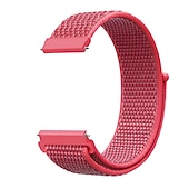 זול רצועות שעונים של Garmin-צפו בנד ל גרמין Forerunner 265 255 Active 5 Venu 3 2 Plus Vivoactive 4 3 Vivomove Sport Approach S42 S40 20mm 22mm ניילון תַחֲלִיף רצועה 20mm 22mm לולאת ספורט צמיד