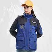 economico giacca attiva-piumino da donna escursionismo giacche 3-in-1 giacca da sci inverno esterno termico caldo impermeabile antivento leggero giacca invernale capispalla soprabito campeggio caccia pesca rosa bianco sporco arancione