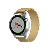 お買い得  ガーミン時計バンド-時計バンド のために ガーミン Forerunner 255S Music Venu 2S Vivoactive 4S Vivomove 3S ステンレス 置換 ストラップ 18mm 調整可 ミレネーゼループ リストバンド