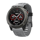 お買い得  ガーミン時計バンド-時計バンド のために ガーミン Fenix 3 HR フェニックス3 Fenix 7X / 6X / 5X / 3 Sapphire Fenix 6X Pro / 5X Plus / 3 HR Descent Mk1 Mk2 Mk2i D2 Delta PX / Bravo / Charlie シリコーン 置換 ストラップ 26mm 高通気性 スポーツバンド リストバンド