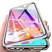 cheap Samsung Cases-Phone Case For Samsung Galaxy S24 S23 S22 S21 S20 Plus Ultra A54 A34 A14 A73 A53 A33 A72 A52 A42 Note 20 Ultra A71 S25 Ultra Full Body Case Magnetic Adsorption with Screen Protector Clear Magnetic