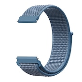 זול רצועות שעונים של Garmin-צפו בנד ל גרמין Forerunner 265 255 Active 5 Venu 3 2 Plus Vivoactive 4 3 Vivomove Sport Approach S42 S40 20mm 22mm ניילון תַחֲלִיף רצועה 20mm 22mm לולאת ספורט צמיד