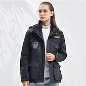 economico giacca attiva-piumino da donna escursionismo giacche 3-in-1 giacca da sci inverno esterno termico caldo impermeabile antivento leggero giacca invernale capispalla soprabito campeggio caccia pesca rosa bianco sporco arancione