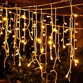 cheap LED String Lights-3.5m String Lights 96 LEDs 1 set Warm White Decorative 220-240 V