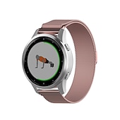お買い得  ガーミン時計バンド-時計バンド のために ガーミン Forerunner 255S Music Venu 2S Vivoactive 4S Vivomove 3S ステンレス 置換 ストラップ 18mm 調整可 ミレネーゼループ リストバンド