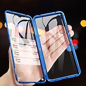 cheap Samsung Cases-Phone Case For Samsung Galaxy S24 S23 S22 S21 S20 Plus Ultra A54 A34 A14 A73 A53 A33 A72 A52 A42 Note 20 Ultra A71 S25 Ultra Full Body Case Magnetic Adsorption with Screen Protector Clear Magnetic