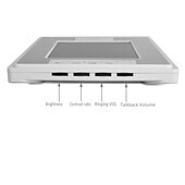 cheap Video Door Phone Systems-Wired 7 Inch Hands-free 800*480 Pixel Two To Three Video Doorphone Intercom System With Infrared Night Vision Camera