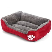 baratos Camas &amp; Cobertores para Cães-Gato Cachorro Colchão Camas Cama Cobertores Sólido Prova-de-Água Fofo Tecido Algodão para cães e gatos grandes, médios pequenos