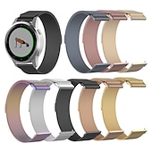 お買い得  ガーミン時計バンド-時計バンド のために ガーミン Forerunner 255S Music Venu 2S Vivoactive 4S Vivomove 3S ステンレス 置換 ストラップ 18mm 調整可 ミレネーゼループ リストバンド