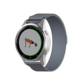 お買い得  ガーミン時計バンド-時計バンド のために ガーミン Forerunner 255S Music Venu 2S Vivoactive 4S Vivomove 3S ステンレス 置換 ストラップ 18mm 調整可 ミレネーゼループ リストバンド