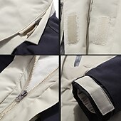 economico giacca attiva-piumino da donna escursionismo giacche 3-in-1 giacca da sci inverno esterno termico caldo impermeabile antivento leggero giacca invernale capispalla soprabito campeggio caccia pesca rosa bianco sporco arancione