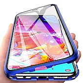 cheap Samsung Cases-Phone Case For Samsung Galaxy S24 S23 S22 S21 S20 Plus Ultra A54 A34 A14 A73 A53 A33 A72 A52 A42 Note 20 Ultra A71 S25 Ultra Full Body Case Magnetic Adsorption with Screen Protector Clear Magnetic