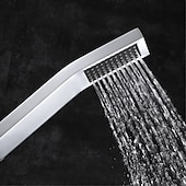 Недорогие Hand Shower-Contemporary Hand Shower Chrome / Brushed / Ti-PVD Feature - Shower, Shower Head / Stainless Steel / Brass / Yes