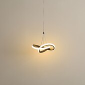 economico Luci Isola cucina-22cm 1-luce 15w mini lampada a sospensione led lampada ambiente alluminio nero bianco verniciato per soggiorno camera da letto sala da pranzo bianco caldo / bianco