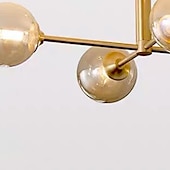 cheap Ceiling Lights-66 cm Pendant Lantern Design Flush Mount Lights Metal Sputnik Brass Nordic Style 220-240V