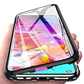 cheap Samsung Cases-Phone Case For Samsung Galaxy S24 S23 S22 S21 S20 Plus Ultra A54 A34 A14 A73 A53 A33 A72 A52 A42 Note 20 Ultra A71 S25 Ultra Full Body Case Magnetic Adsorption with Screen Protector Clear Magnetic
