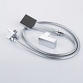 tanie Systemy natryskowe z zaworem podtynkowym-bateria prysznicowa podtynkowa zestaw combo 8-calowa głowica prysznicowa, system prysznicowy bateria szorstka w zaworze opady deszczu głowica wysokociśnieniowa z ręczną, naścienną wanną i zestawem do przycinania prysznica łazienka wanna