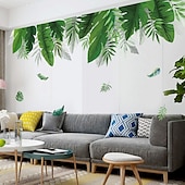 abordables Pegatinas de pared decorativas-floral&amp;amp; Plantas pegatinas de pared dormitorio, pvc prepegado decoración del hogar calcomanía de pared 60x90cm pegatinas de pared para dormitorio sala de estar