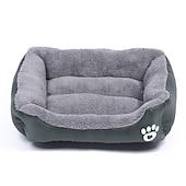 baratos Camas &amp; Cobertores para Cães-Gato Cachorro Colchão Camas Cama Cobertores Sólido Prova-de-Água Fofo Tecido Algodão para cães e gatos grandes, médios pequenos