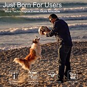 economico Addestramento e accessori educativi per cani-addestramento del cane collare antiabbaio collare antiurto lunghezza regolabile suono telecomandato cane elettrico cane portata 500m impermeabile custodia automatica inclusa regolabile flessibile resina di sicurezza nylon abs+pc