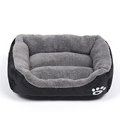 baratos Camas &amp; Cobertores para Cães-Gato Cachorro Colchão Camas Cama Cobertores Sólido Prova-de-Água Fofo Tecido Algodão para cães e gatos grandes, médios pequenos