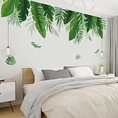 abordables Pegatinas de pared decorativas-floral&amp;amp; Plantas pegatinas de pared dormitorio, pvc prepegado decoración del hogar calcomanía de pared 60x90cm pegatinas de pared para dormitorio sala de estar
