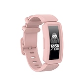 abordables Correas de reloj Fitbit-Ver Banda para Fitbit Ace 2 Silicona Reemplazo Correa con caso Suave Transpirable Correa Deportiva Pulsera