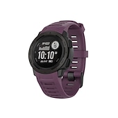 Χαμηλού Κόστους Ζώνες ρολογιών Garmin-Παρακολουθήστε το συγκρότημα για Γκάρμιν Instinct Crossover / Tide / Esports / Solar / Tactical, Instinct 2 Tactical / Surf / Solar, Instinct σιλικόνη Αντικατάσταση Λουρί Αθλητικό Μπρασελέ Περικάρπιο