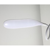 billige Skrivebordslamper-Bordlampe / Skrivebordslampe / Leselys Øyebeskyttelse / Justerbar Enkel / Moderne Moderne Innebygd Li-batteridrevet Til Soverom / Leserom / Kontor PVC Hvit
