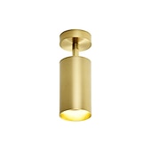 abordables Spots encastrables-laiton petits projecteurs led salon café bar doré piste lumières chez l&#039;habitant décoration lumineux vers le bas la lumière