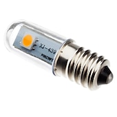 זול נורות תירס לד-5 יחידות 0.5 W נורות תירס לד 15 lm E14 T 3 LED חרוזים SMD 5050 דקורטיבי לבן חם לבן 90-240 V / CE