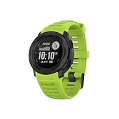 Χαμηλού Κόστους Ζώνες ρολογιών Garmin-Παρακολουθήστε το συγκρότημα για Γκάρμιν Instinct Crossover / Tide / Esports / Solar / Tactical, Instinct 2 Tactical / Surf / Solar, Instinct σιλικόνη Αντικατάσταση Λουρί Αθλητικό Μπρασελέ Περικάρπιο