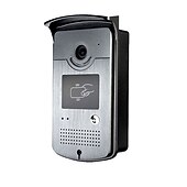 cheap Video Door Phone Systems-Wired 7 Inch Hands-free 800*480 Pixel One To Two Video Doorphone
