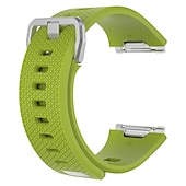 baratos Pulseiras de relógio Fitbit-Pulseiras de Relógio para Fitbit Ionic Silicone Substituição Alça Macio Respirável Pulseira Esportiva Pulseira