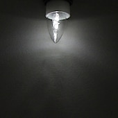 お買い得  LEDキャンドルライト-2個1wledキャンドルライト20lm e12 c354ledビーズディップled装飾ウォームホワイトホワイト110-240v