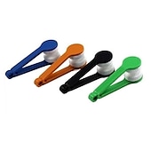 economico Prodotti per la pulizia-5 pezzi occhiali occhiali spazzola detergente per occhiali strumento di pulizia spazzola in microfibra per occhiali