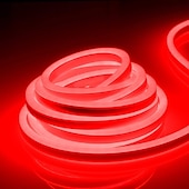 Χαμηλού Κόστους Neon LED Φώτα-Φώτα led 10m εύκαμπτες λωρίδες φωτός led 1200 led 1 σετ λευκό κόκκινο μπλε δημιουργικό φόντο τηλεόραση νέον ηλεκτροφωταύγεια σύρμα 220 v