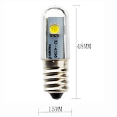 זול נורות תירס לד-5 יחידות 0.5 W נורות תירס לד 15 lm E14 T 3 LED חרוזים SMD 5050 דקורטיבי לבן חם לבן 90-240 V / CE