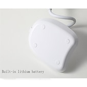 billige Skrivebordslamper-Bordlampe / Skrivebordslampe / Leselys Øyebeskyttelse / Justerbar Enkel / Moderne Moderne Innebygd Li-batteridrevet Til Soverom / Leserom / Kontor PVC Hvit
