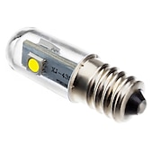 זול נורות תירס לד-5 יחידות 0.5 W נורות תירס לד 15 lm E14 T 3 LED חרוזים SMD 5050 דקורטיבי לבן חם לבן 90-240 V / CE